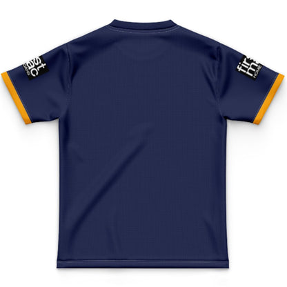 Brisbane Broncos 2026 Kids Navy Blue Training Jersey
