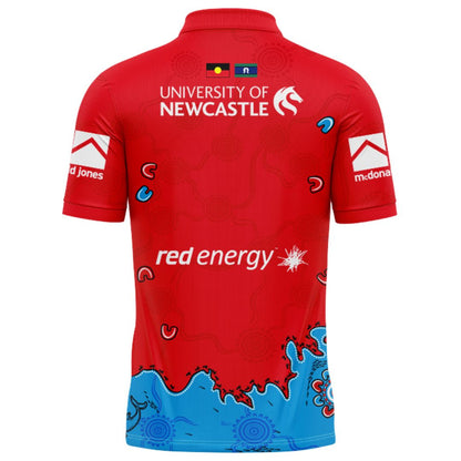 Newcastle Knights 2026 Indigenous Polo Shirt