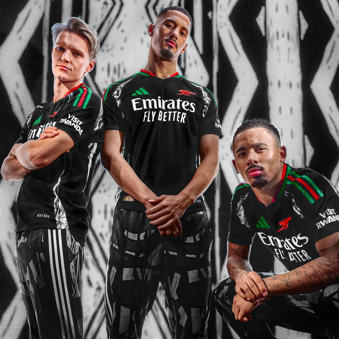 Arsenal Gunners 2024/25 Away Jersey Shirt Player's Edition