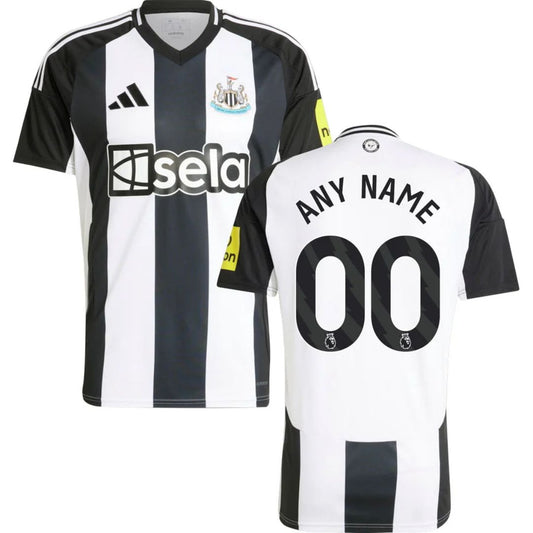 Newcastle United 2024/25 Home Jersey Shirt (Add Your Own Name & Number)