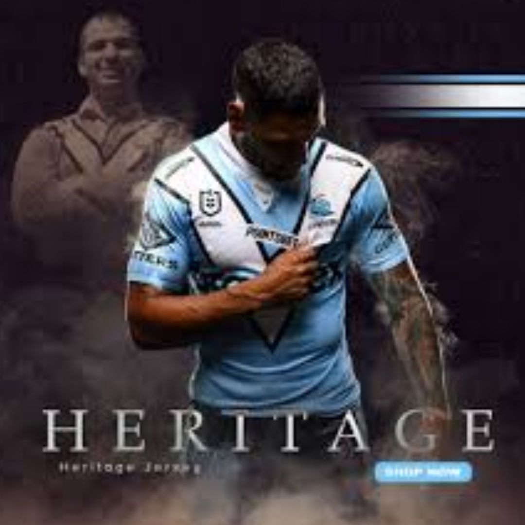 Cronulla Sutherland Sharks Heritage Jersey