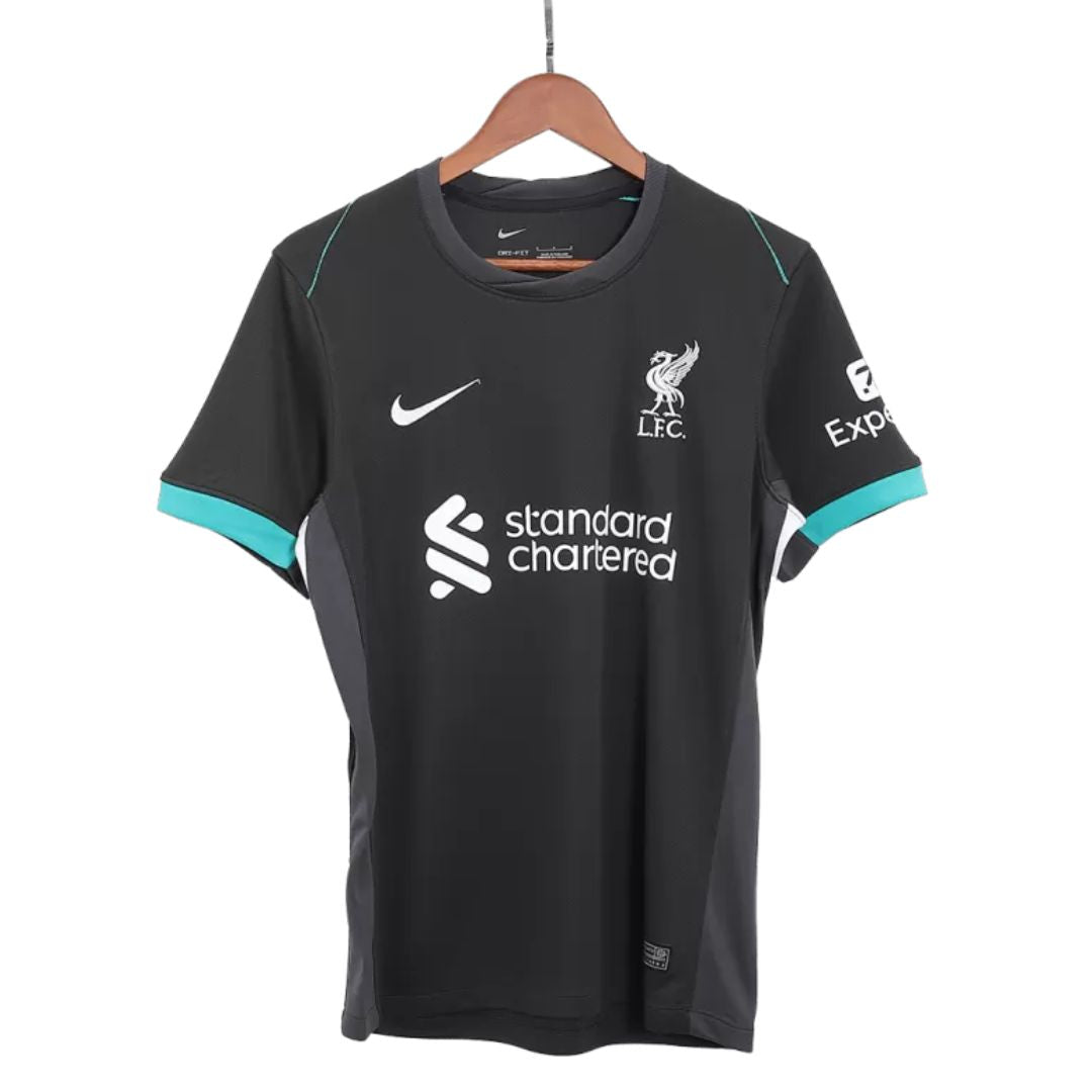 Liverpool 2024/25 Away Jersey Shirt (Add Your Own Name & Number)