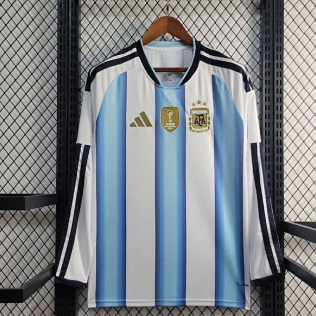 Argentina 2026 World Cup Long Sleeve Home Jersey