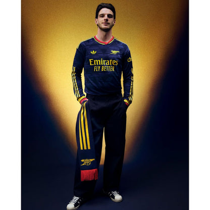 Arsenal Gunners 2026/27 Players Edition Long Sleeve Away Jersey Shirt
