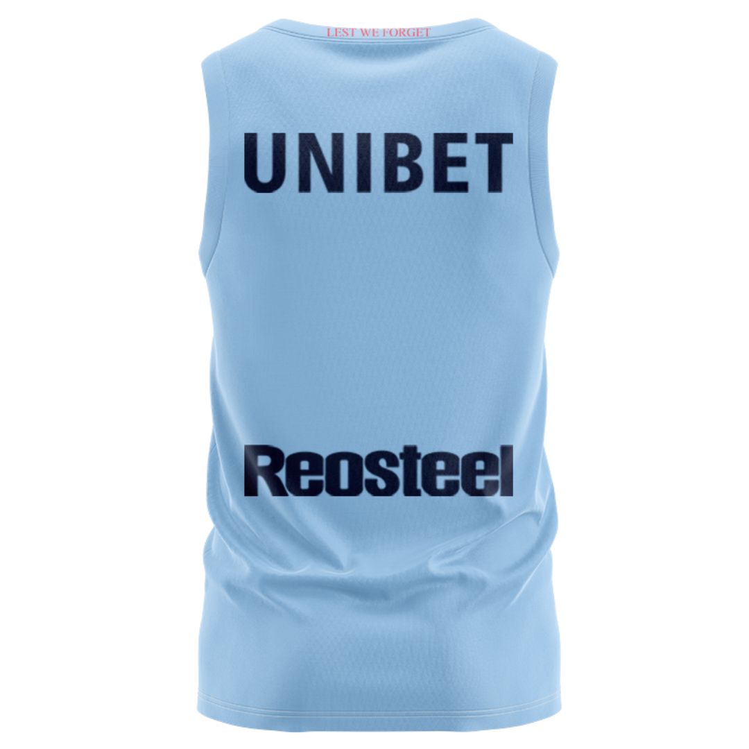Sydney Roosters 2026 ANZAC Round Singlet