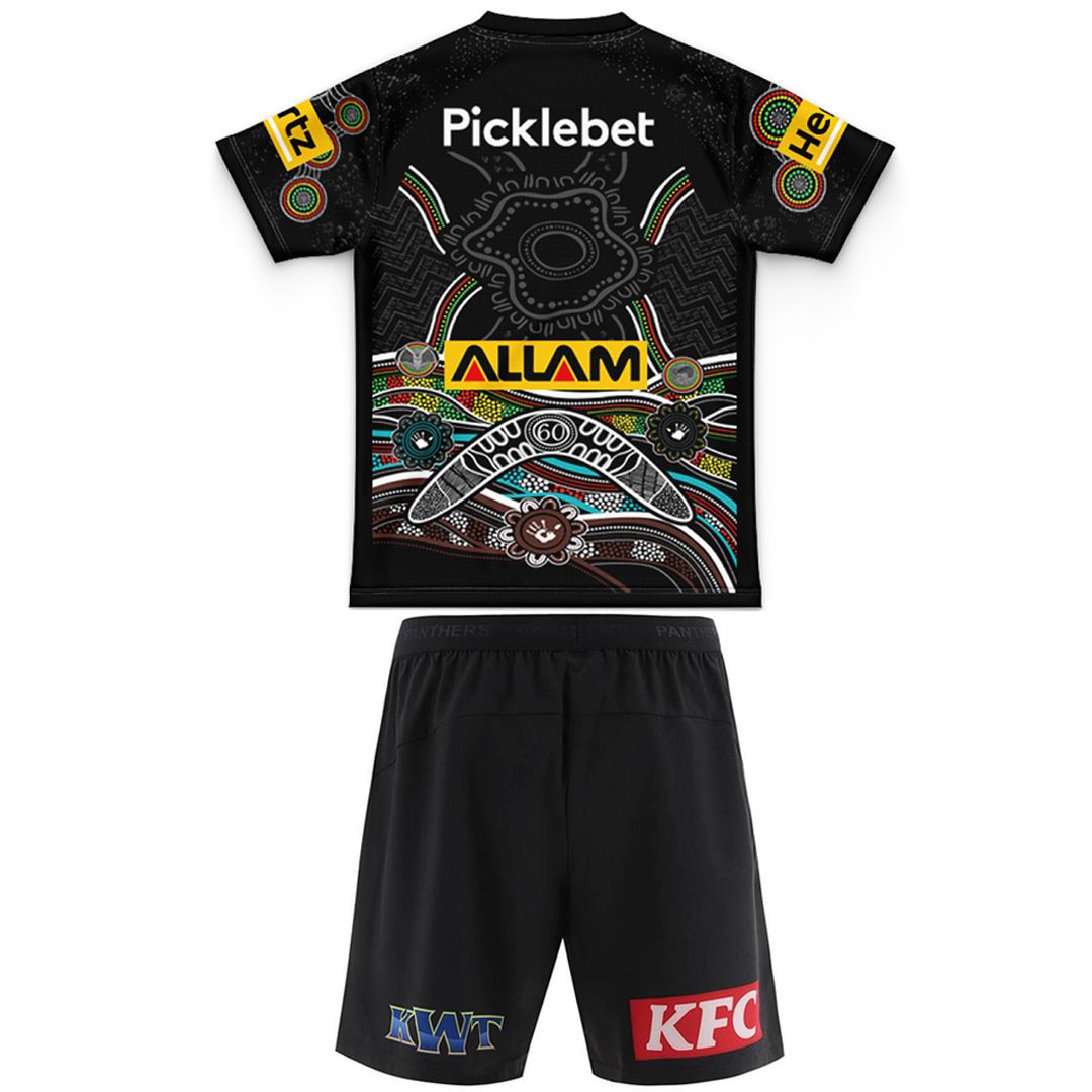 Penrith Panthers 2026 Kids Indigenous Jersey and Shorts Kit