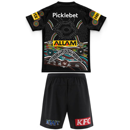 Penrith Panthers 2026 Kids Indigenous Jersey and Shorts Kit