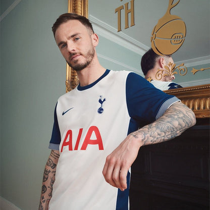 Tottenham Hotspur 2024/25 Home Jersey Shirt (Add Your Own Name & Number)