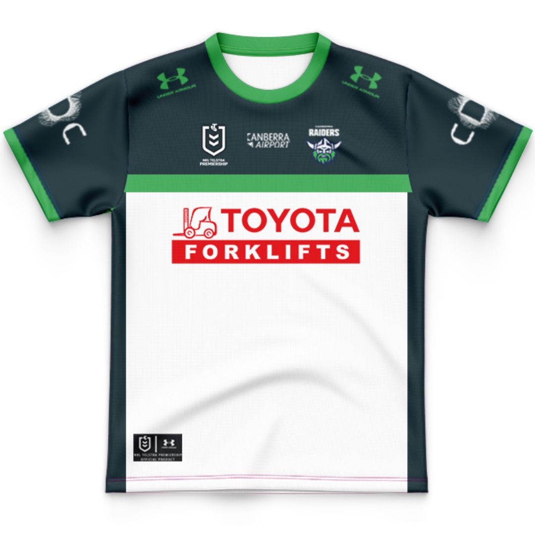 Canberra Raiders 2026 Kids Alternate Jersey