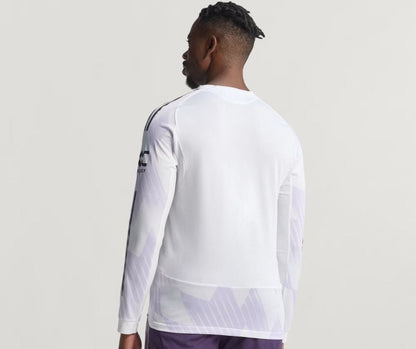 Manchester United 2025/26 Long Sleeve Player's Edition Away Jersey Shirt
