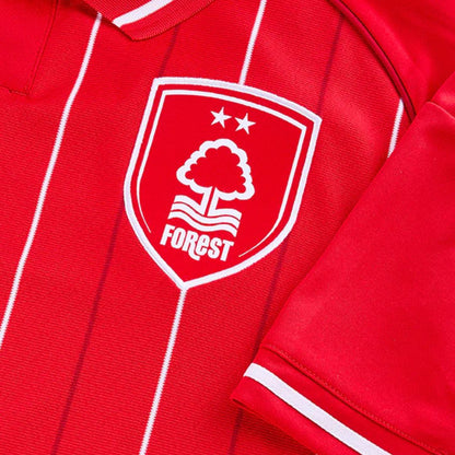 Nottingham Forest 2025/26 Home Jersey Shirt (Non Sponsored)