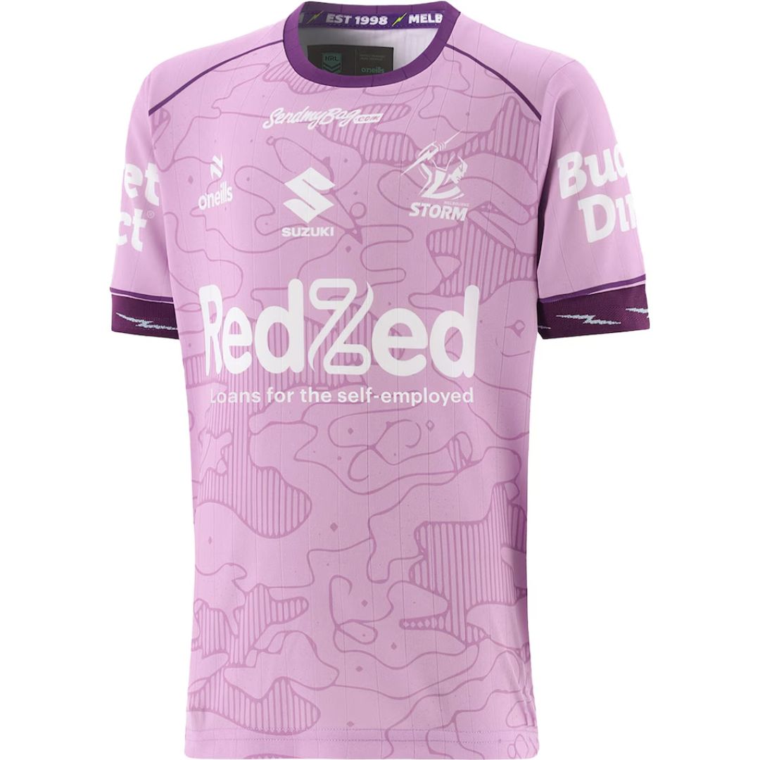 Melbourne Storm 2026 Kids Training Shirt