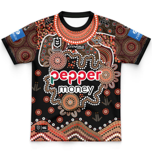 Wests Tigers 2026 Kids Indigenous Jersey