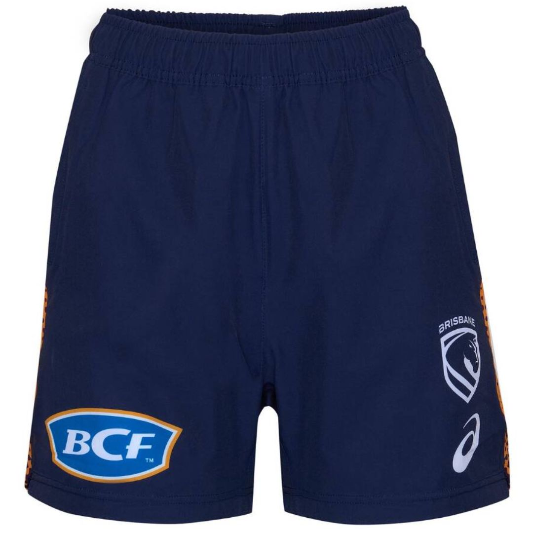 Brisbane Broncos 2026 Navy Blue Training Shorts