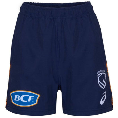 Brisbane Broncos 2026 Navy Blue Training Shorts