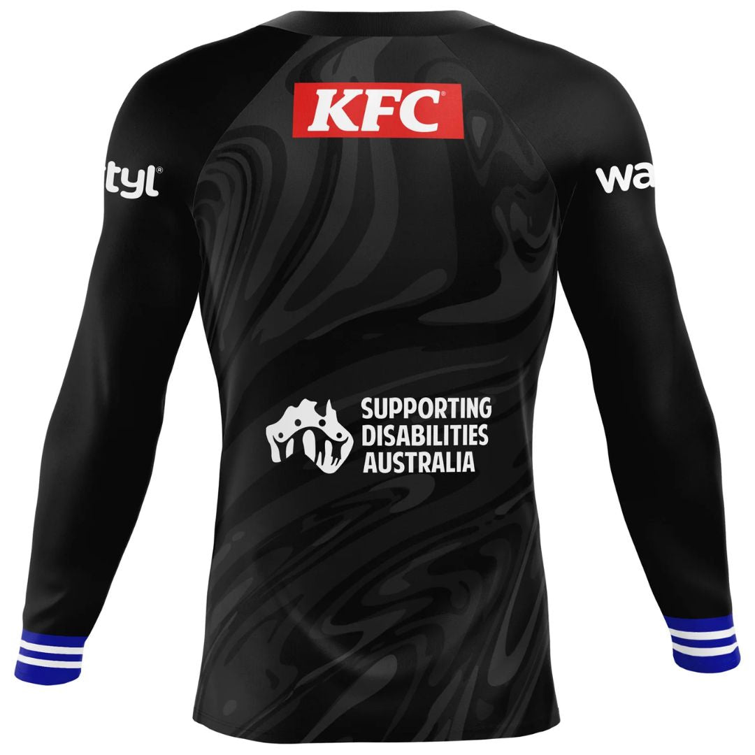Canterbury Bankstown Bulldogs 2026 Coaches Long Sleeve Training Shirt