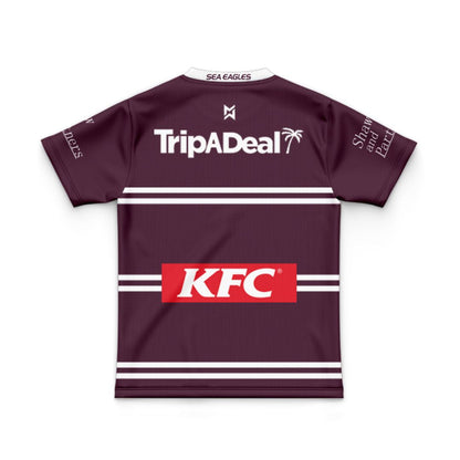 Manly Warringah Sea Eagles 2025 Kids Home Jersey
