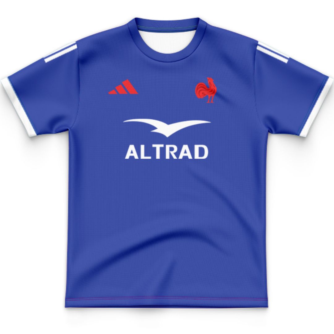 France Les Bleus Rugby 2026 Kids Jersey