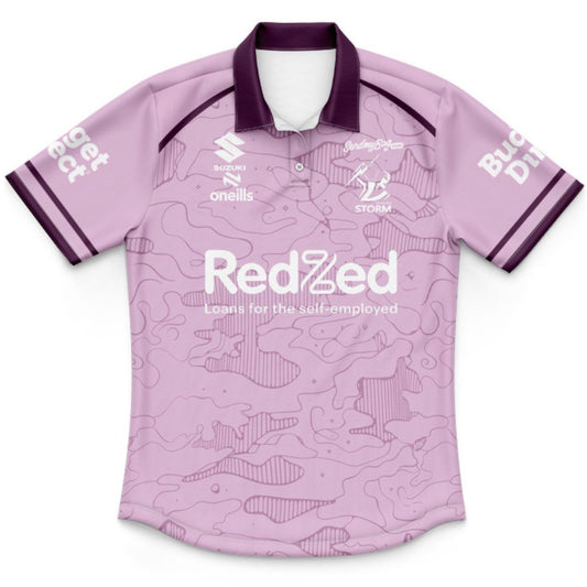 Melbourne Storm 2026 Kids Training Polo Shirt