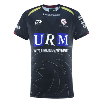 Manly Warringah Sea Eagles 2025 Black Training Shirt