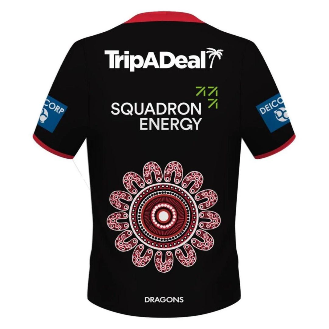 St George Illawarra Dragons 2024 Indigenous Training Shirt