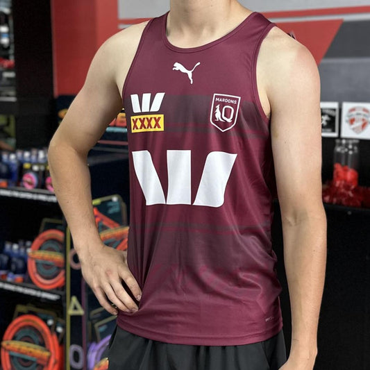 Queensland Maroons 2025 State Of Origin Training Singlet