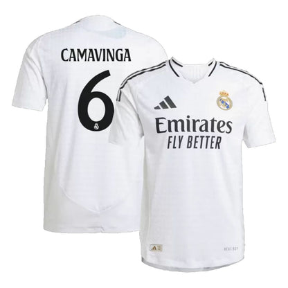 Real Madrid 2024/25 Camavinga #6 Home Jersey Shirt
