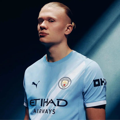 Manchester City 2025/26 Player's Edition Home Jersey Shirt