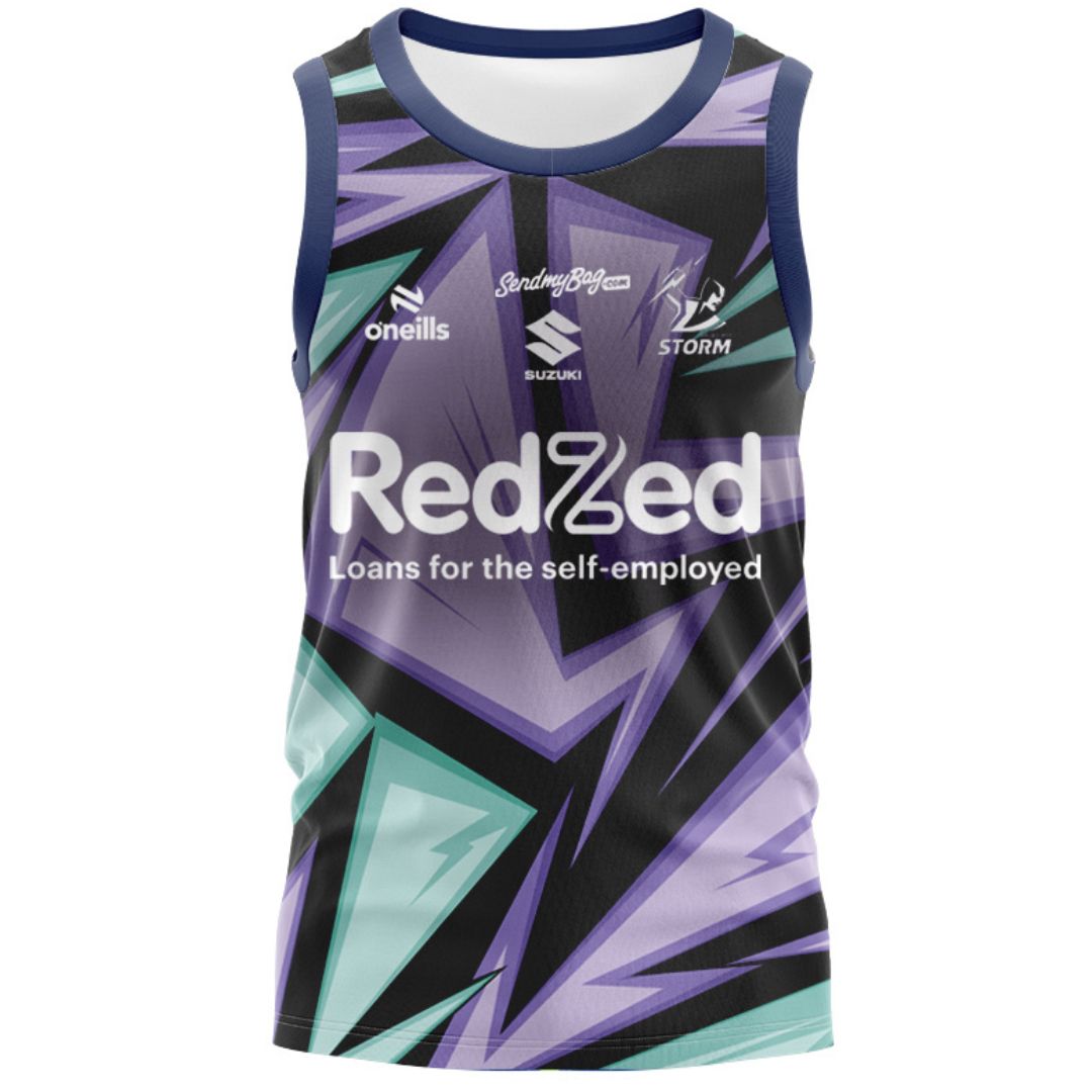 Melbourne Storm 2026 Captains Run Singlet