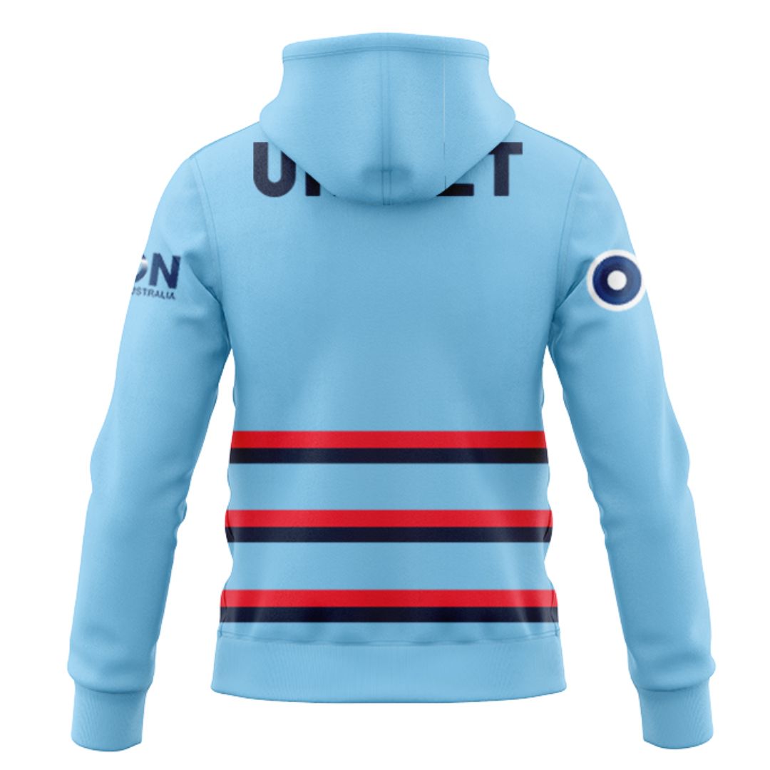 Sydney Roosters 2025 Bondi Blue Training Hoodie