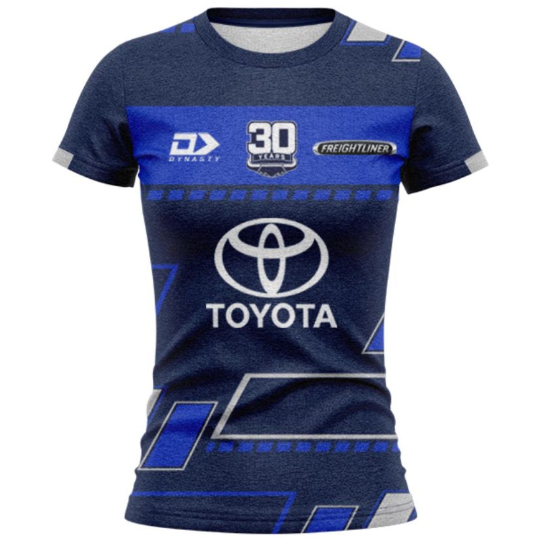 North Queensland Cowboys 2025 Women's Navy Blue Training Shirt