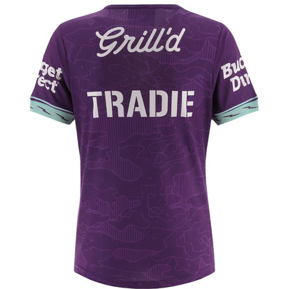 Melbourne Storm 2026 Women's Purple Training Shirt