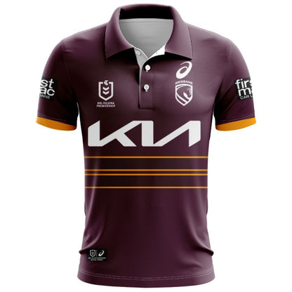 Brisbane Broncos 2026 Home Polo Shirt