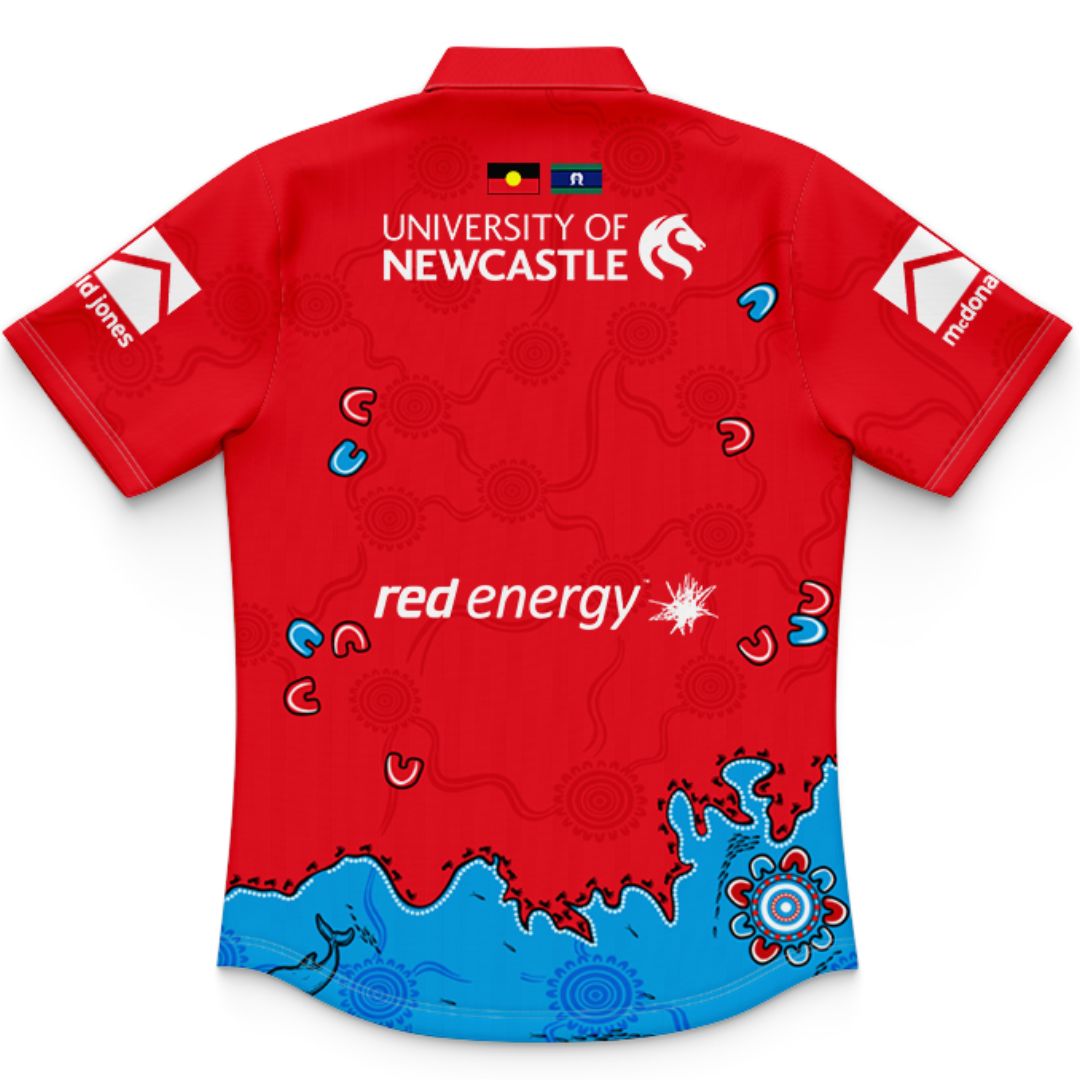 Newcastle Knights 2026 Kids Indigenous Polo Shirt