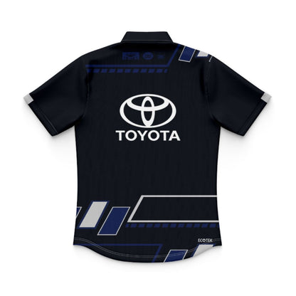 North Queensland Cowboys 2025 Kids Black Training Polo Shirt