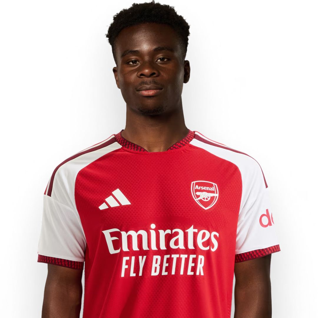 Arsenal Gunners 2026/27 Saka #7 Home Jersey Shirt