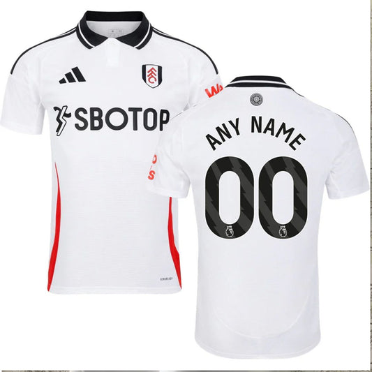 Fulham 2024/25 Home Jersey Shirt (Add Your Own Name & Number)