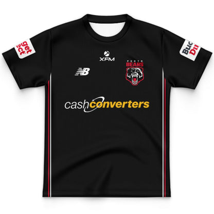 Perth Bears 2027 Kids Black Training Jersey
