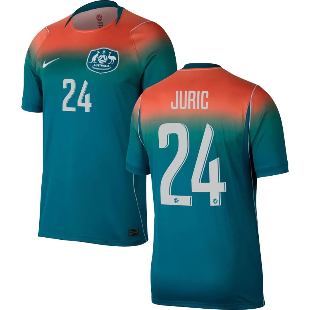 Australian Socceroos 2026 World Cup Juric #24 Away Jersey