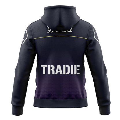 Melbourne Storm 2025 Warm Up Hoodie