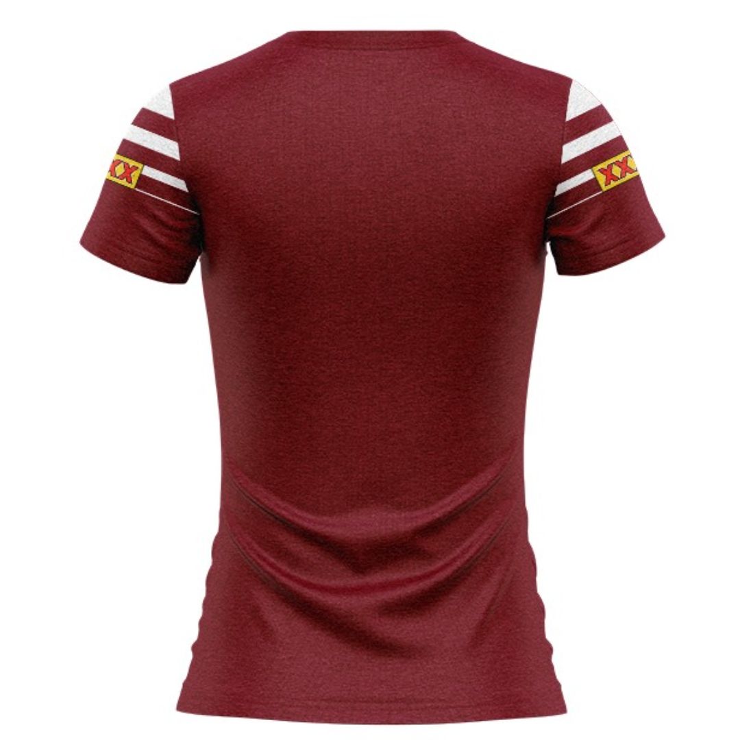 Queensland Maroons 1995 State Of Origin Women's Retro Shirt