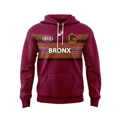 Brisbane Broncos Bronx Nation Hoodie