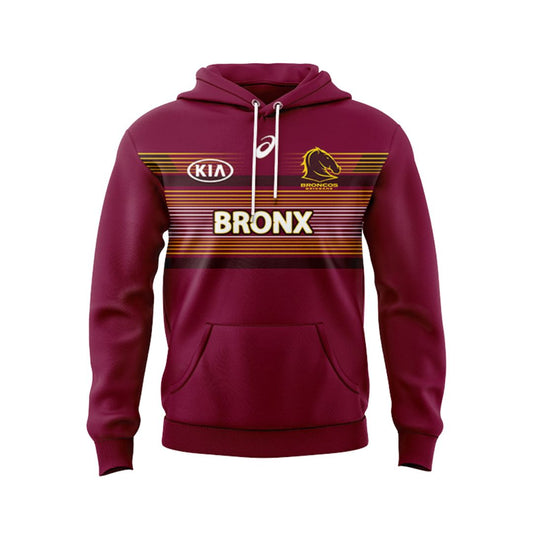 Brisbane Broncos Bronx Nation Hoodie