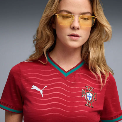 Portugal 2026 Soccer World Cup of Football Women's Home Jersey Shirt