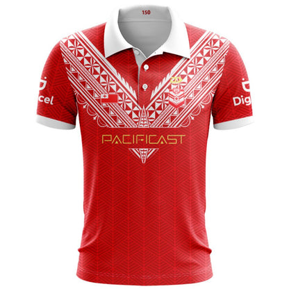Mate Ma'a Tonga 2025 Home Polo Shirt
