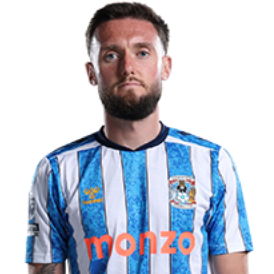 Coventry City 2026/27 Grimes #6 Home Jersey Shirt