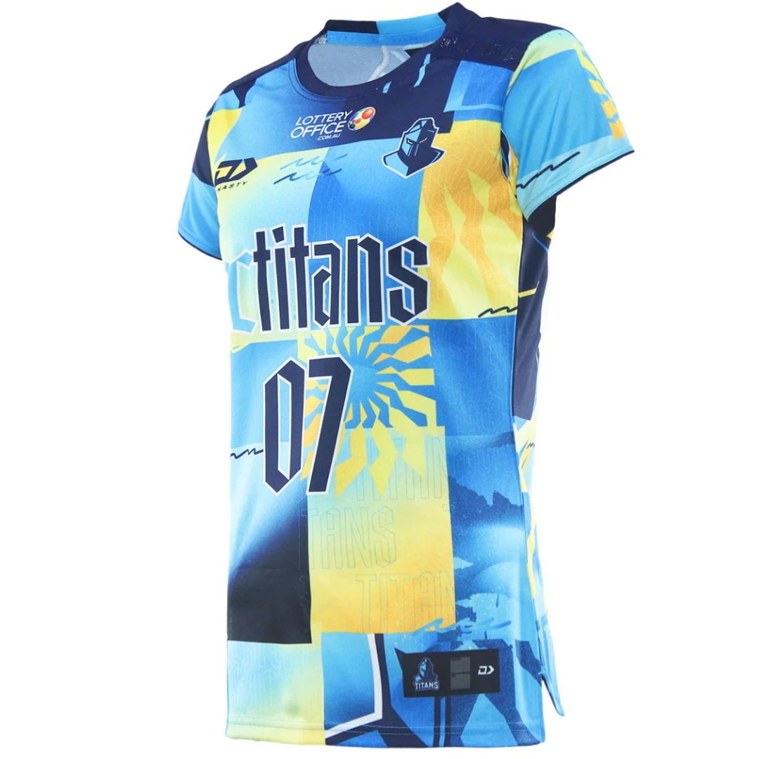 Gold Coast Titans 2026 Women's Warm Up Shirt