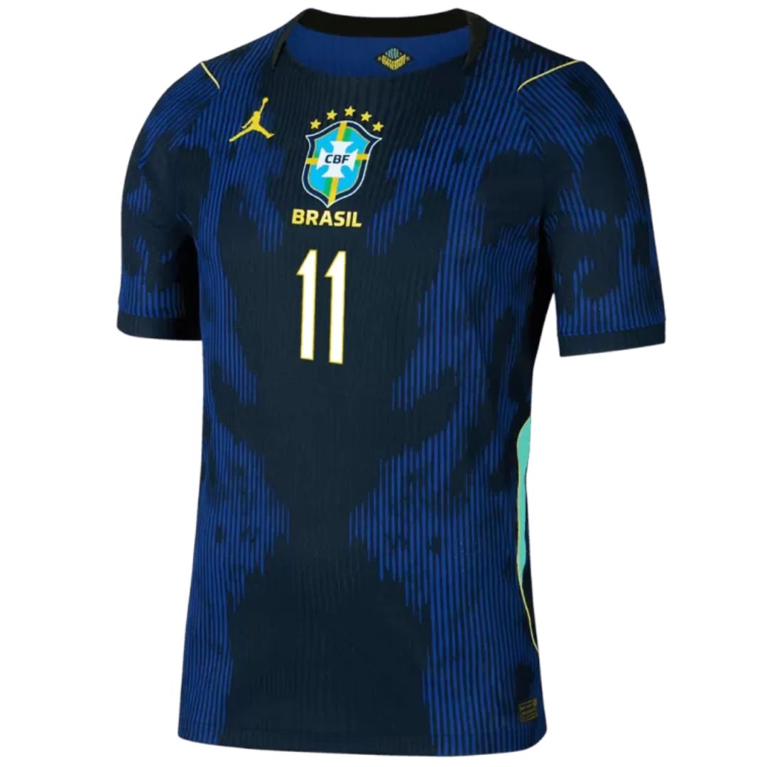 Brazil 2026 World Cup L.Paqueta #11 Away Jersey Shirt