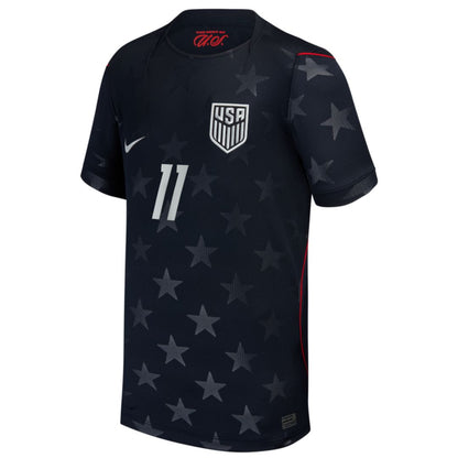 United States 2026 World Cup Aaronson #11 Away Jersey Shirt