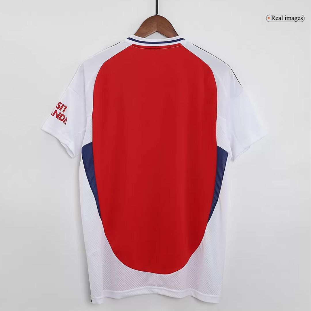 Arsenal Gunners 2024/25 Saka #7 Long Sleeve Home Jersey Shirt